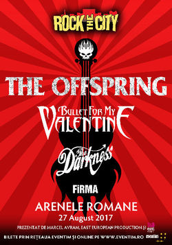 The Offspring va concerta in cadrul festivalului Rock The City