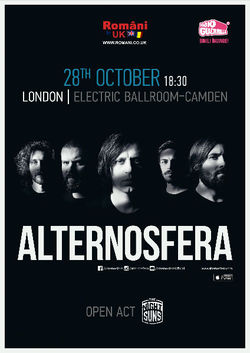 Alternosfera la Electric Ballroom-Camden Town in Londra pe 28 Octombrie