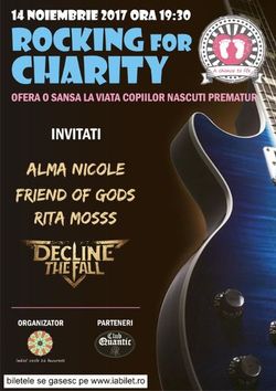 Rocking For Charity pe 14 Noiembrie in Quantic din Bucuresti