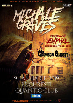 Concert Michale Graves (ex Misfits) pe 9 Ianuarie in Quantic