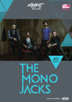 Concert The Mono Jacks in Expirat din Bucuresti pe 15 noiembrie