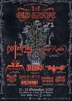 Old Grave Fest 2019 in perioada 11 - 12 Octombrie