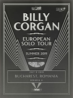 Billy Corgan (Smashing Pumpkins) Special exclusive show pe 9 Iulie la Beraria H