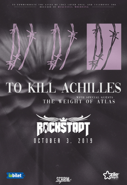 To Kill Achilles canta pe 3 octombrie in Club Rockstadt