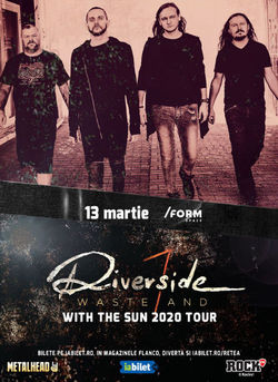 Concert Riverside in /FORM Space din Cluj Napoca pe 13 Martie