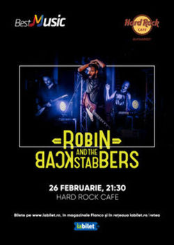 Concert Robin And The Backstabbers pe 26 februarie 2020