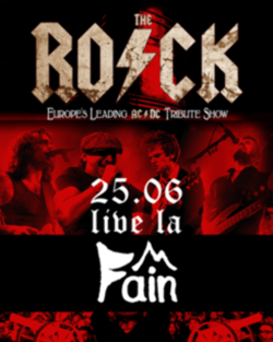 Live de la Fain: The Rock - Tribute ACDC pe 25 iunie