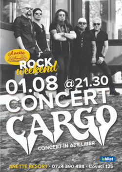 Concert Cargo la Rock Summer Weekend
