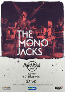 Concert The Mono Jacks pe 17 martie 2021