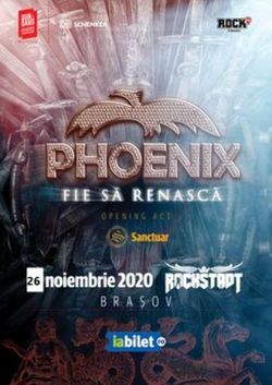 Concert Phoenix la Club Rockstadt pe 26 noiembrie