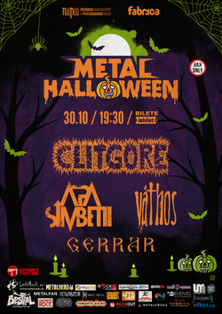 Metal Halloween - Clitgore, Apa Simbetii, Vathos, Gerra