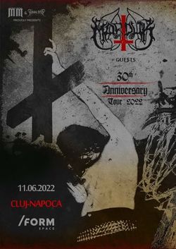 Cluj-Napoca: Marduk at /FORM Space || 30th Anniversary Tour pe 11 iunie