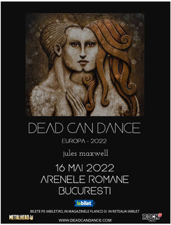 Dead Can Dance in concert la Arenele Romane pe 16 Mai 2022