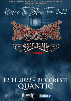 Concert Saturnus / Esoteric live in Bucuresti