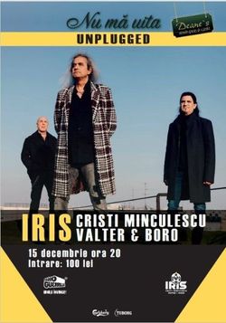 Concert Brasov: IRIS (Cristi Minculescu, Valter & Boro)