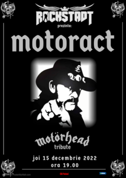 Concert Brasov: MOTORACT (Motorhead Tribute)