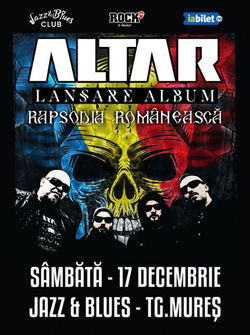 Concert Targu Mures: ALTAR Lansare album