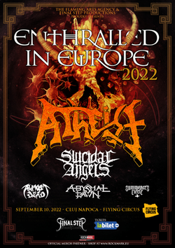Concert Cluj: Atheist / Suicidal Angels / Abysmal Down live in Flying Circus