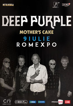 Deep Purple la Romexpo pe 9 Iulie