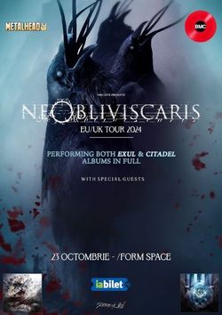 Ne Obliviscaris pe 23 Octombrie in /FORM Space