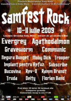 Samfest 2009 - Evergrey, Graveworm si Agathodaimon