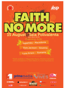 Concert Faith No More la Bucuresti