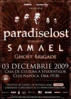 AMANAT si ANULAT  - Concert Paradise Lost si Samael in Romania la Cluj Napoca