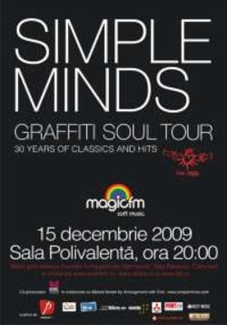 Concert Simple Minds in Romania la Sala Polivalenta pe 15 decembrie la Bucuresti