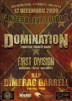 Remember Dimebag Darrell: Live Pantera tribute in Live Metal Club