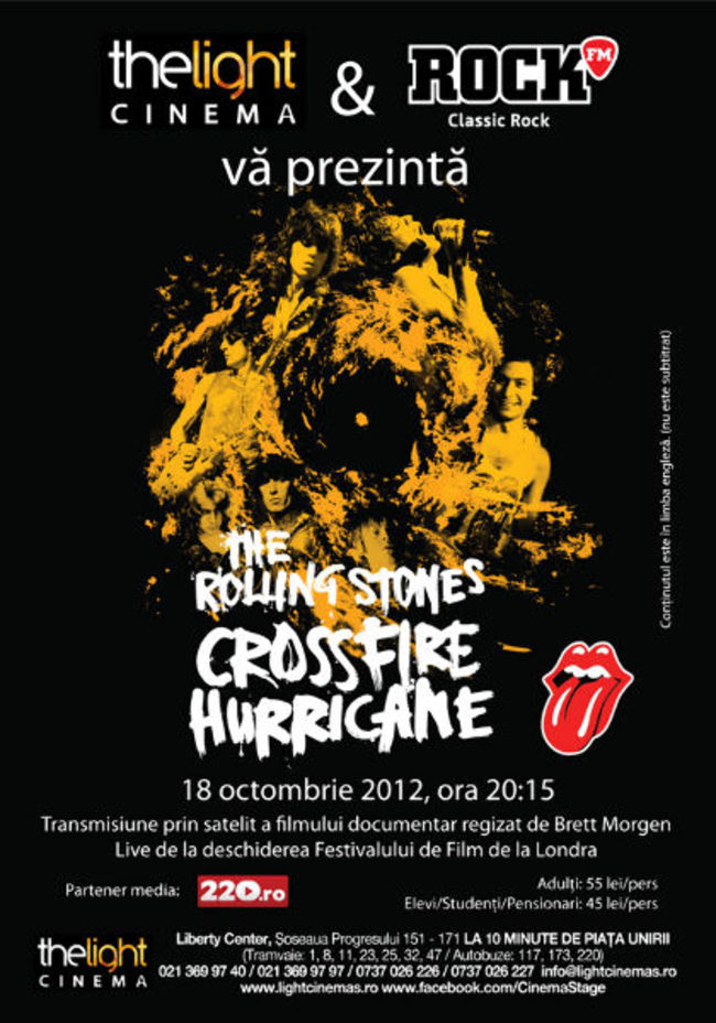 Am fost la concert · The Rolling Stones: Crossfire Hurricane - Regii Rock-ului la The Light Cinema -