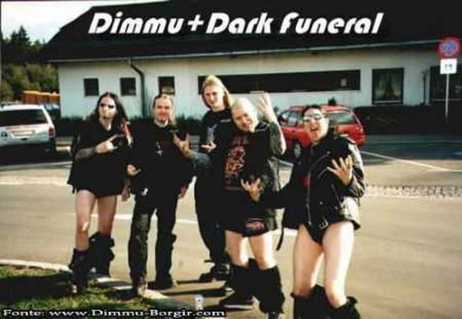 Poze Poze Dimmu Borgir - black metal!