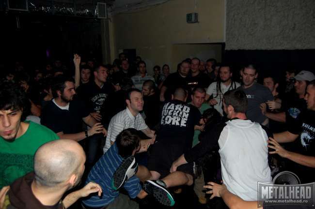 Poze Poze Born From Pain si The Setup in Fabrica! - Born From Pain, The Setup, Deathdrive si Proof in Suburbia