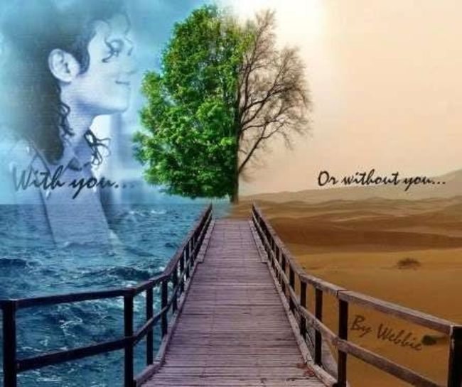 Poze Poze Michael Jackson - With you Michael or without you