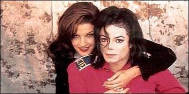 Poze Poze Michael Jackson - Michael and Lisa,ador poza!:X