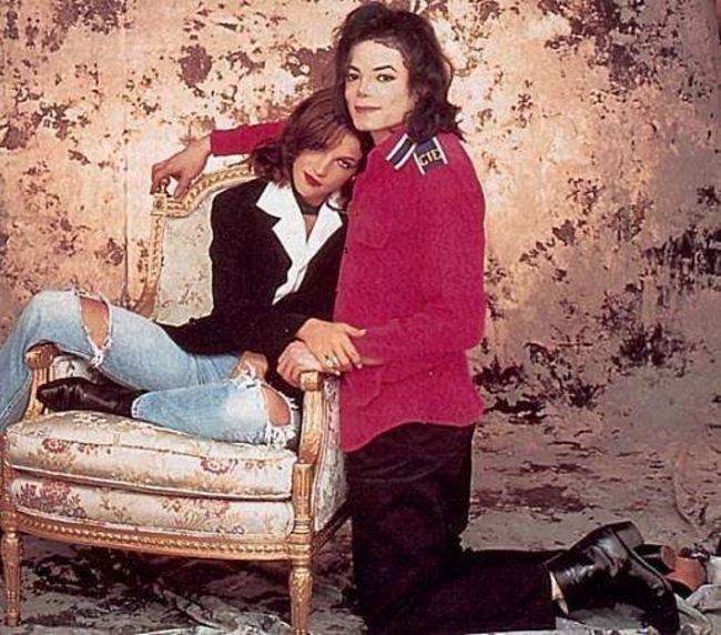 Poze Poze Michael Jackson - Michael and Lisa