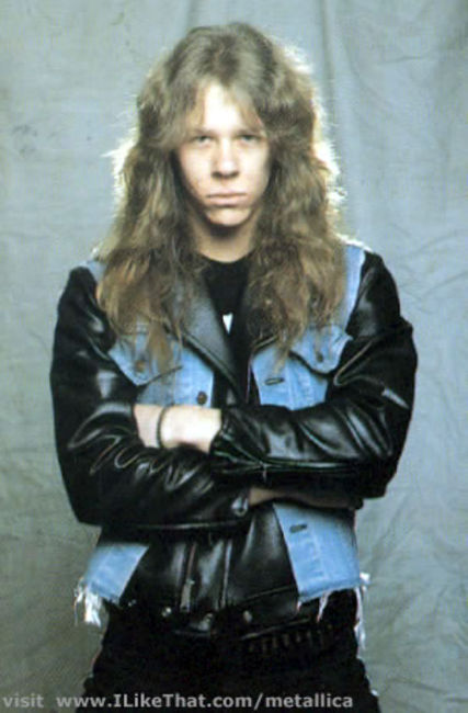 Poze Poze Metallica - Young Hetfield