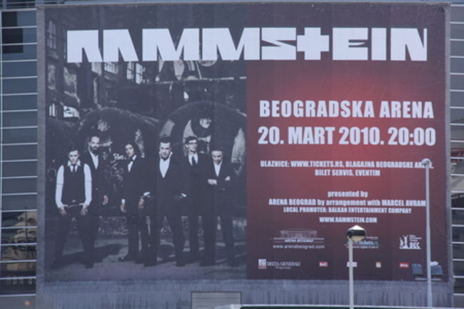 Poze Poze Rammstein - Rammstein la Belgrad