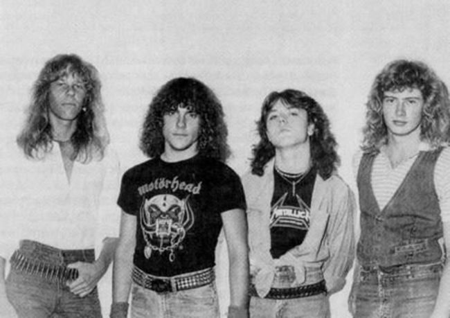 Poze Poze Metallica - early days 2