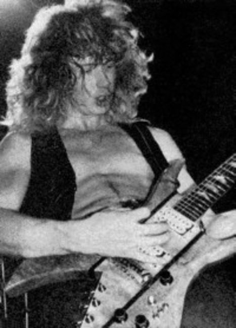 Poze Poze Megadeth - Dave Mustaine in era Metallica