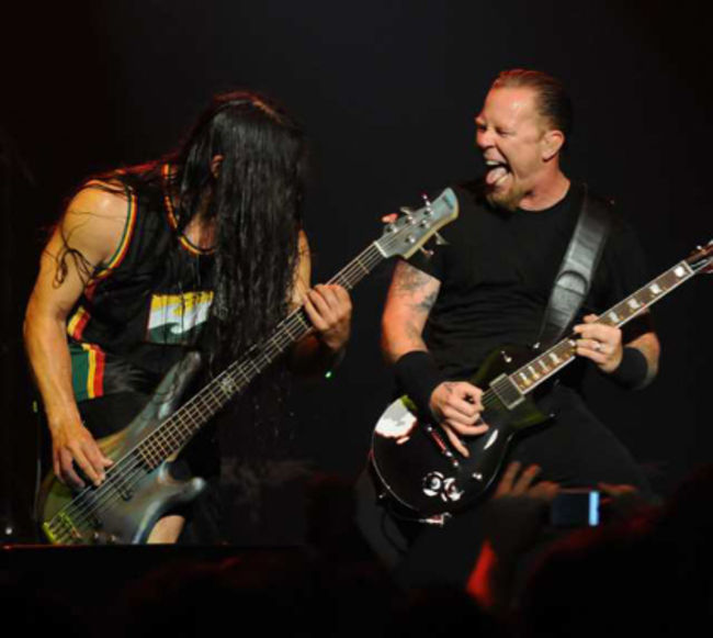 Poze Poze Metallica - Metallica Hetfield & Trujillo