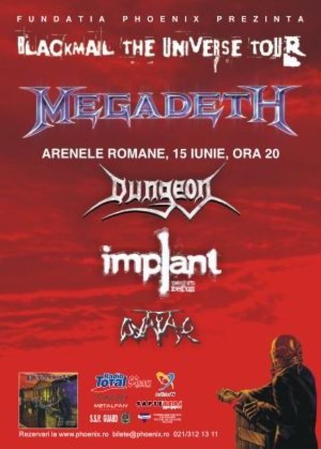 Poze Poze Megadeth - Megadeth_2005.06.15_Bucharest, RO_Poster