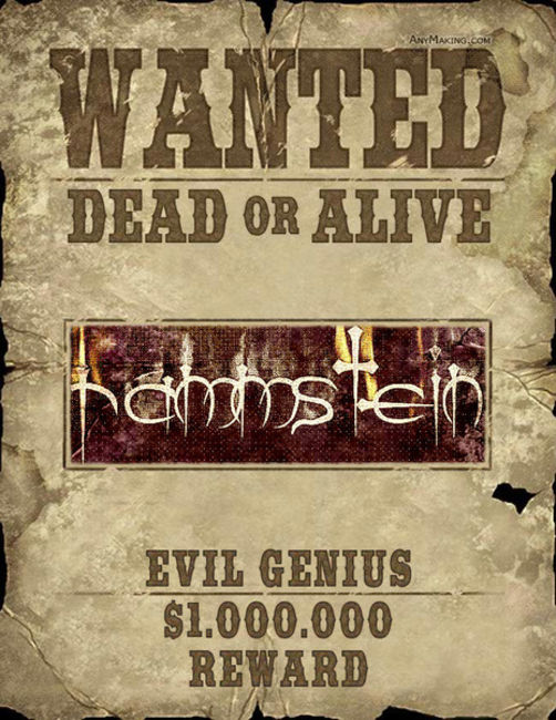 Poze Poze Rammstein - Wanted