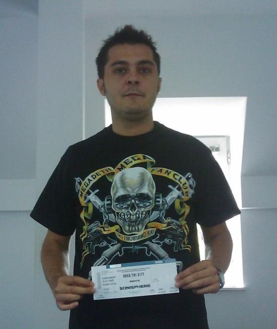 Poze METALHEADs fani Megadeth - Ciubotaru Ionut