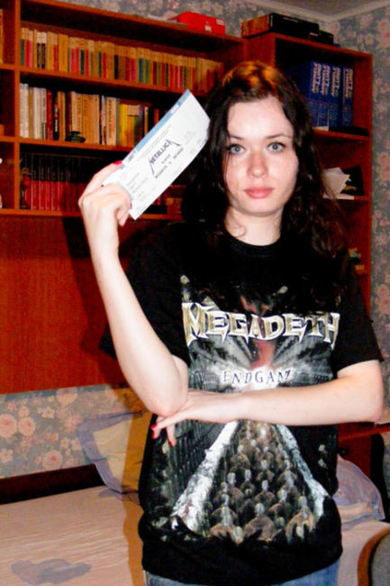 Poze METALHEADs fani Megadeth - Ioana Dorojan