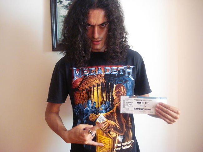 Poze METALHEADs fani Megadeth - Costan Andrei Cristian