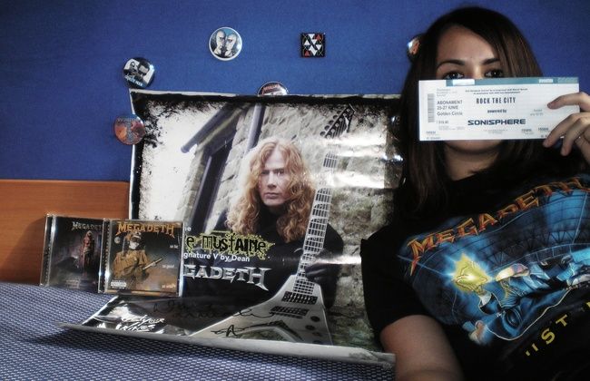 Poze METALHEADs fani Megadeth - Taut Ana