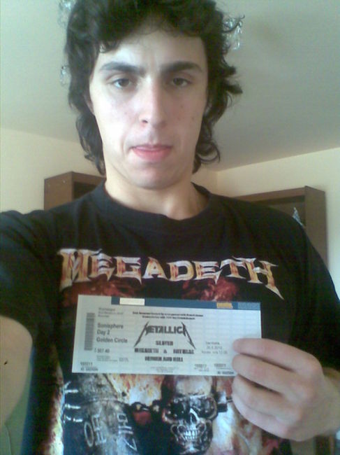 Poze METALHEADs fani Megadeth - Eddy