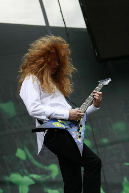 Poze Poze Tuborg Green Fest - Sonisphere 2010 - Metallica, Rammstein, Megadeth, Manowar, Slayer si altii - Megadeth