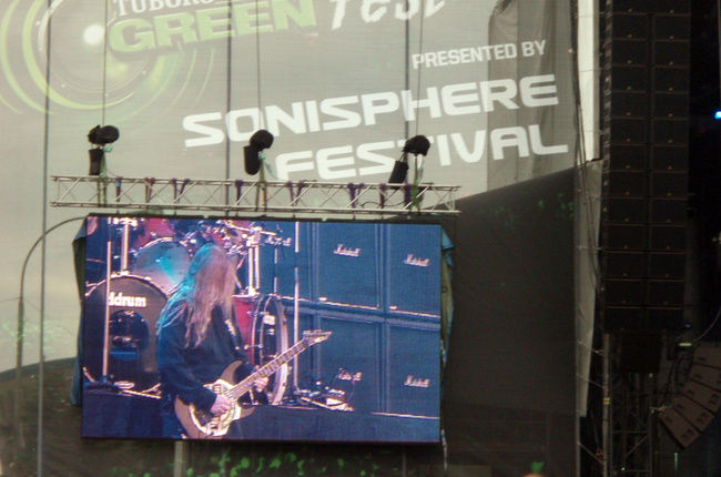 Poze Concert Slayer la Sonisphere Romania / Tuborg Green Fest (User Foto) - Slayer