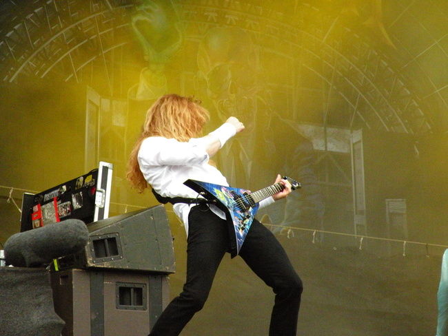 Poze Concert Megadeth la Sonisphere Romania / Tuborg Green Fest (User Foto) - megadeth